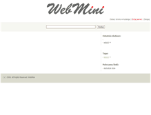 Tablet Screenshot of mini.awag.pl